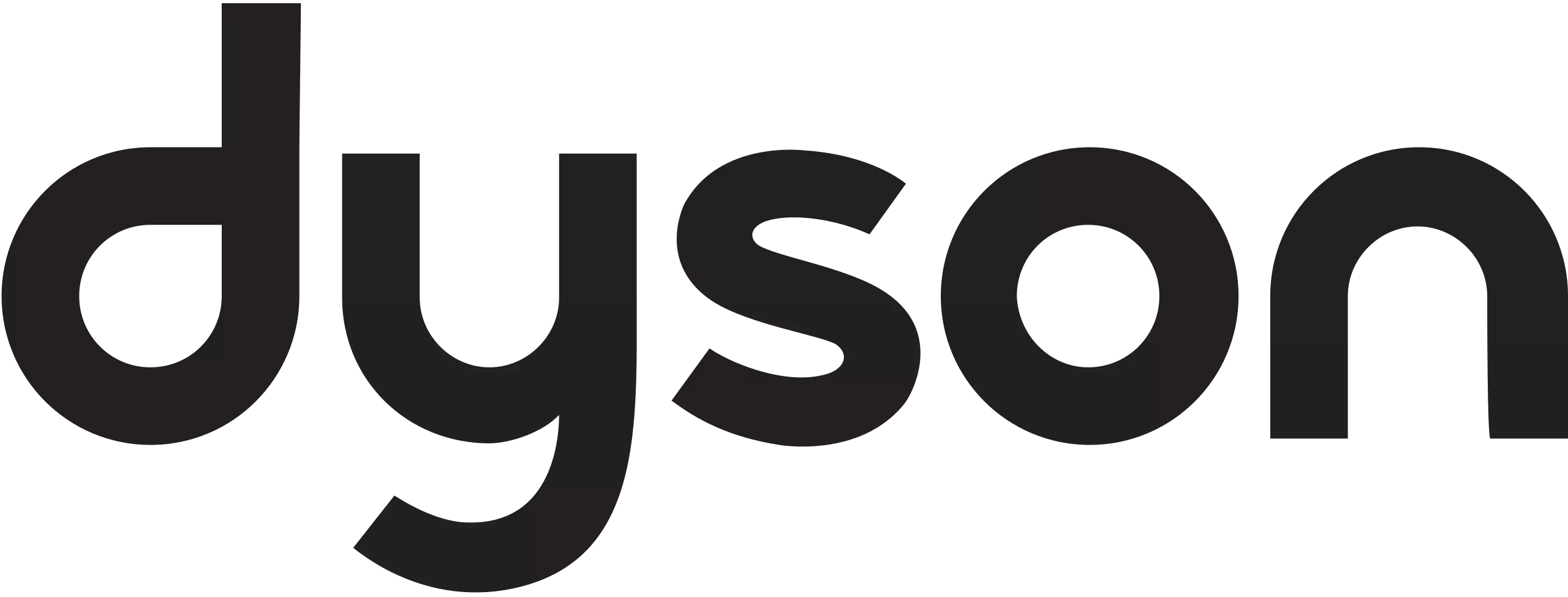 Logo de Dyson, marque d'électroménager vendue par Radio Comptoir Électrique à la Roche-sur-Yon