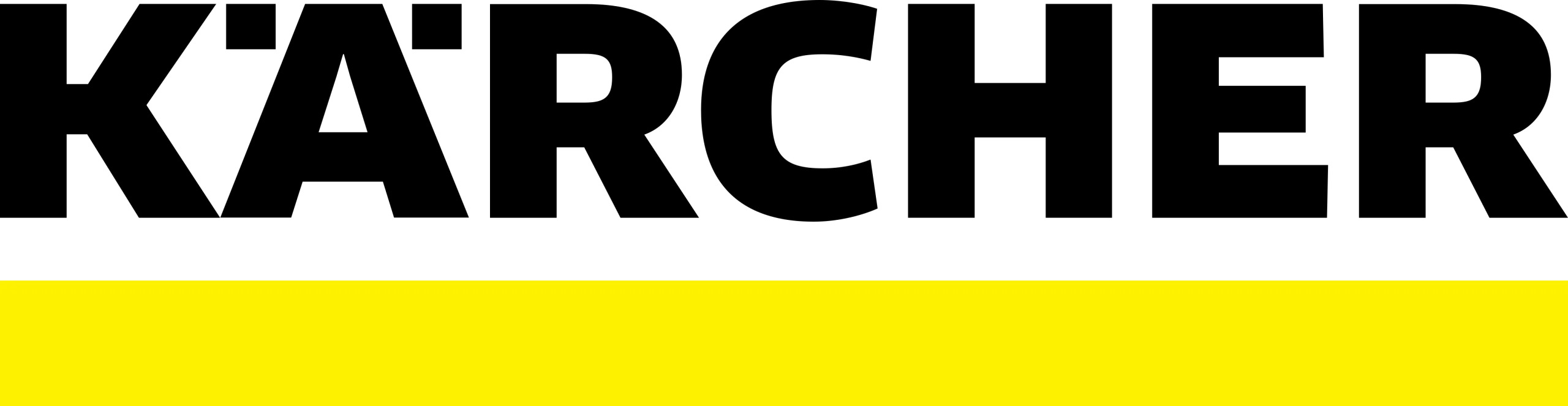 Logo de Karcher, marque d'électroménager vendue par Radio Comptoir Électrique à la Roche-sur-Yon