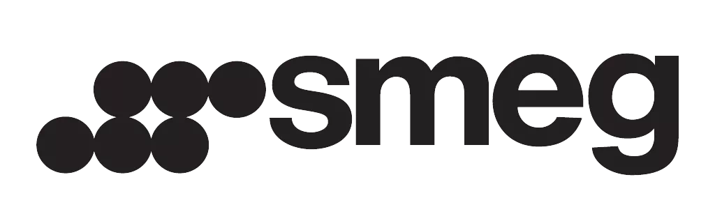 logo de smeg, marque d'électroménager vendue par Radio Comptoir Électrique à la Roche-sur-Yon